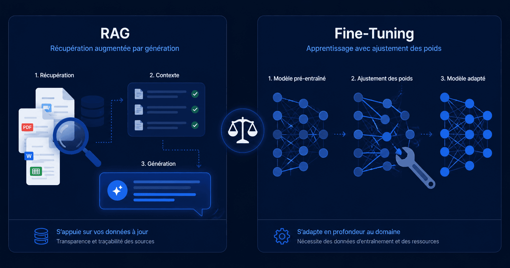 RAG vs fine-tuning : lequel choisir pour votre entreprise en 2026 ?